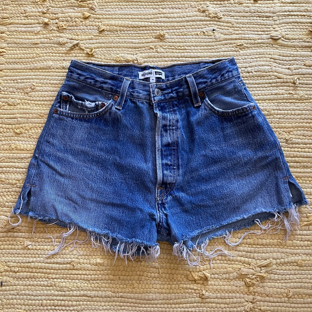 re/done levi’s shorts